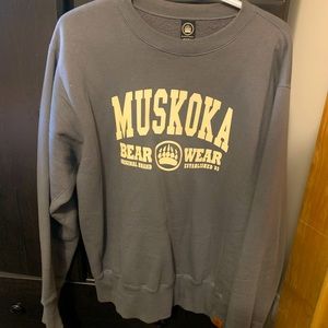 Muskoka Bear Wear sweater